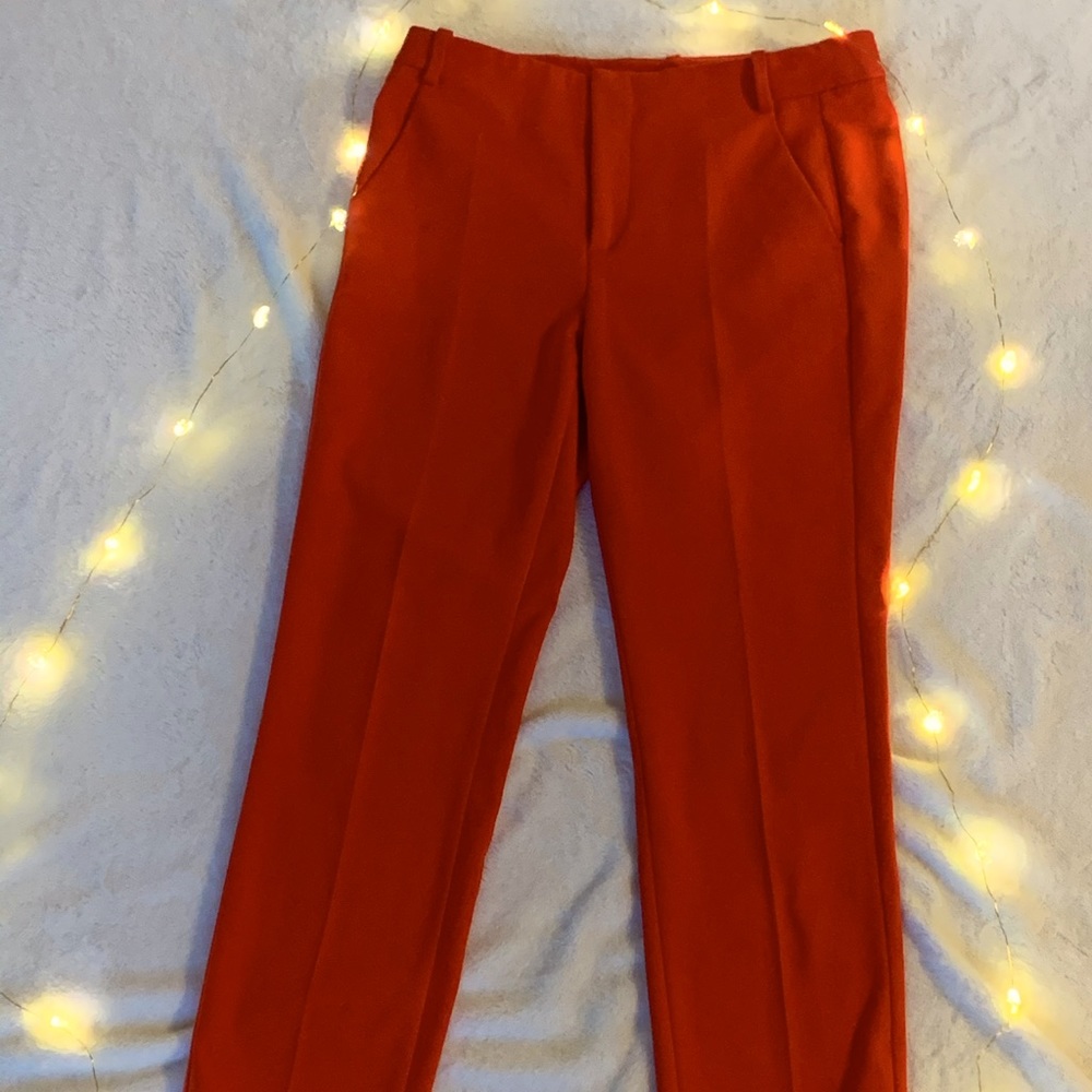 Red pants